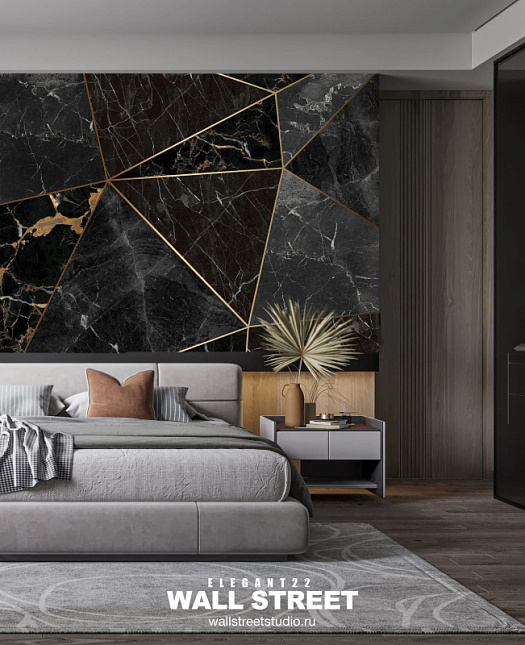 Неокамень в интерьере артикул Marble 25359, Неокамень, Wall street
