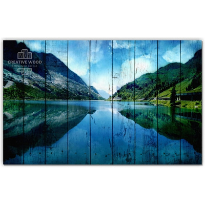 Картины Природа - Озеро, Природа, Creative Wood Картины Природа - Озеро, Природа, Creative Wood