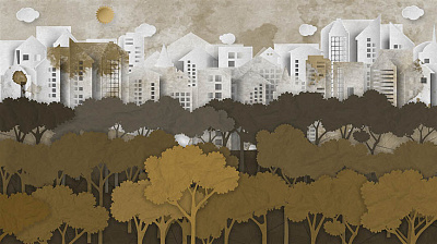 Фотообои Applique 15, APPLIQUE, Wall street