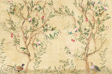 Коричневые 3D обои Design Studio 3D Chinoiserie AG-CS-006