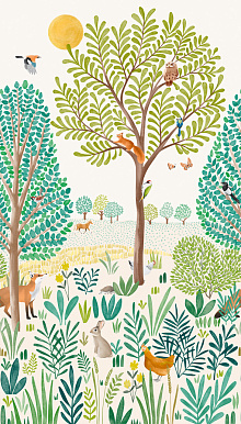 Детские фотообои Grandeco Little Dreamers LD 6001