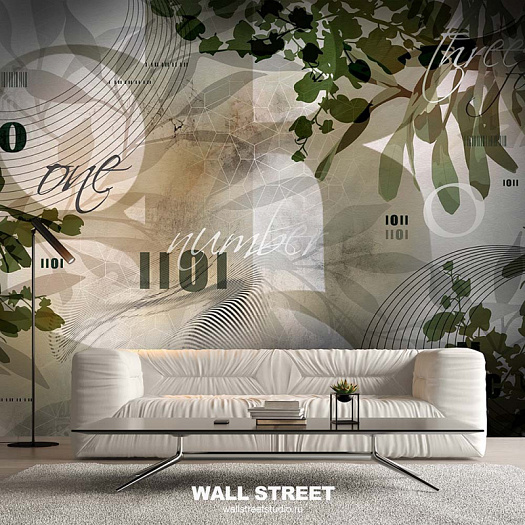 Фотообои в интерьере артикул Grafico 11, GRAFICO, Wall street