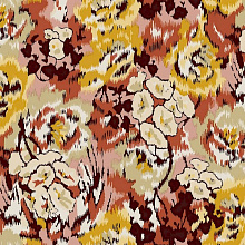 Красно-желтые обои Sirpi Missoni Home 4 M4A 10302